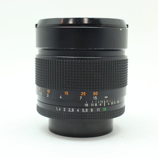 中古 CONTAX planar 85mm F1.4 MMJ【12月13日(土) YouTube生配信でご紹介】