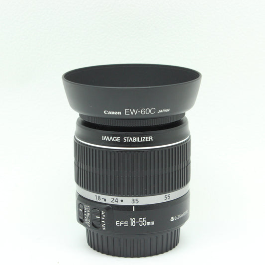 中古 Canon EF-S 18-55mm F3.5-5.6 IS