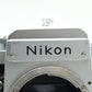 中古 Nikon F アイレベル シルバー　【12月23日(火) YouTube生配信でご紹介】