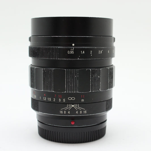 中古 Voigtlander NOKTON 42.5mm F0.95 マイクロフォーサーズ 【12月27日(土) YouTube生配信でご紹介】