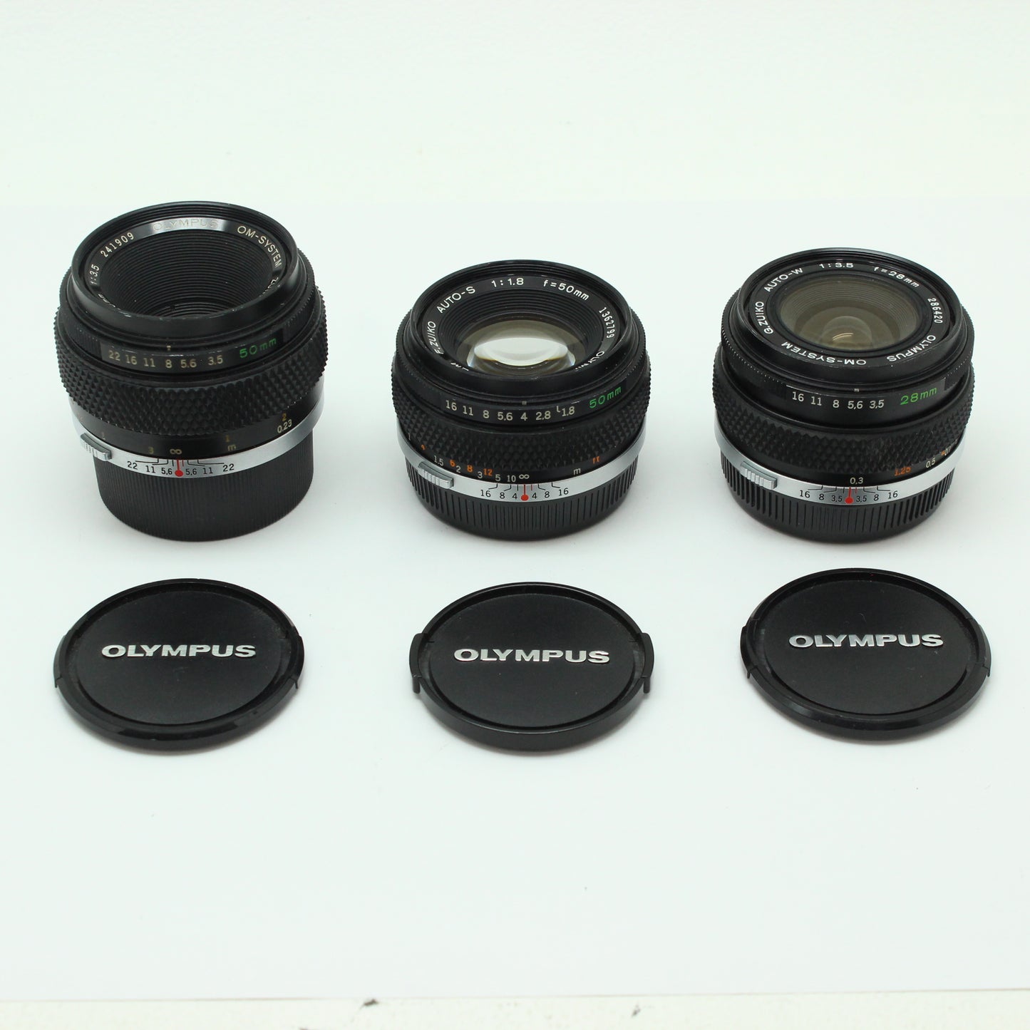 中古 OLYMPUS ZUIKO 3本セット 【12月31日(水) YouTube生配信でご紹介】