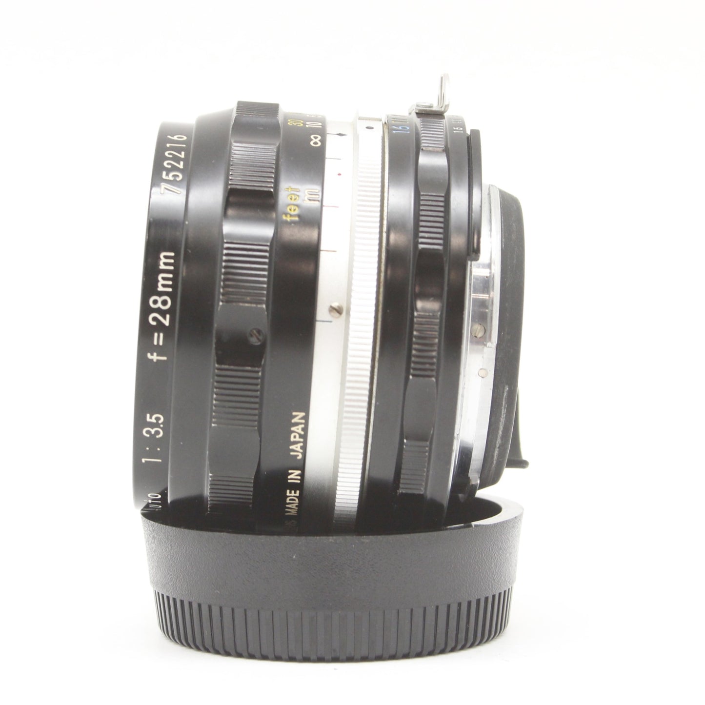 中古 Nikon NIKKOR-H 28mm F3.5 Ai改【12月31日(水) YouTube生配信でご紹介】