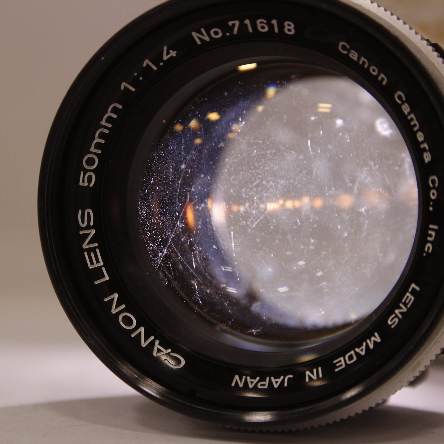 中古 Canon 50mm F1.4 (L39) #71618