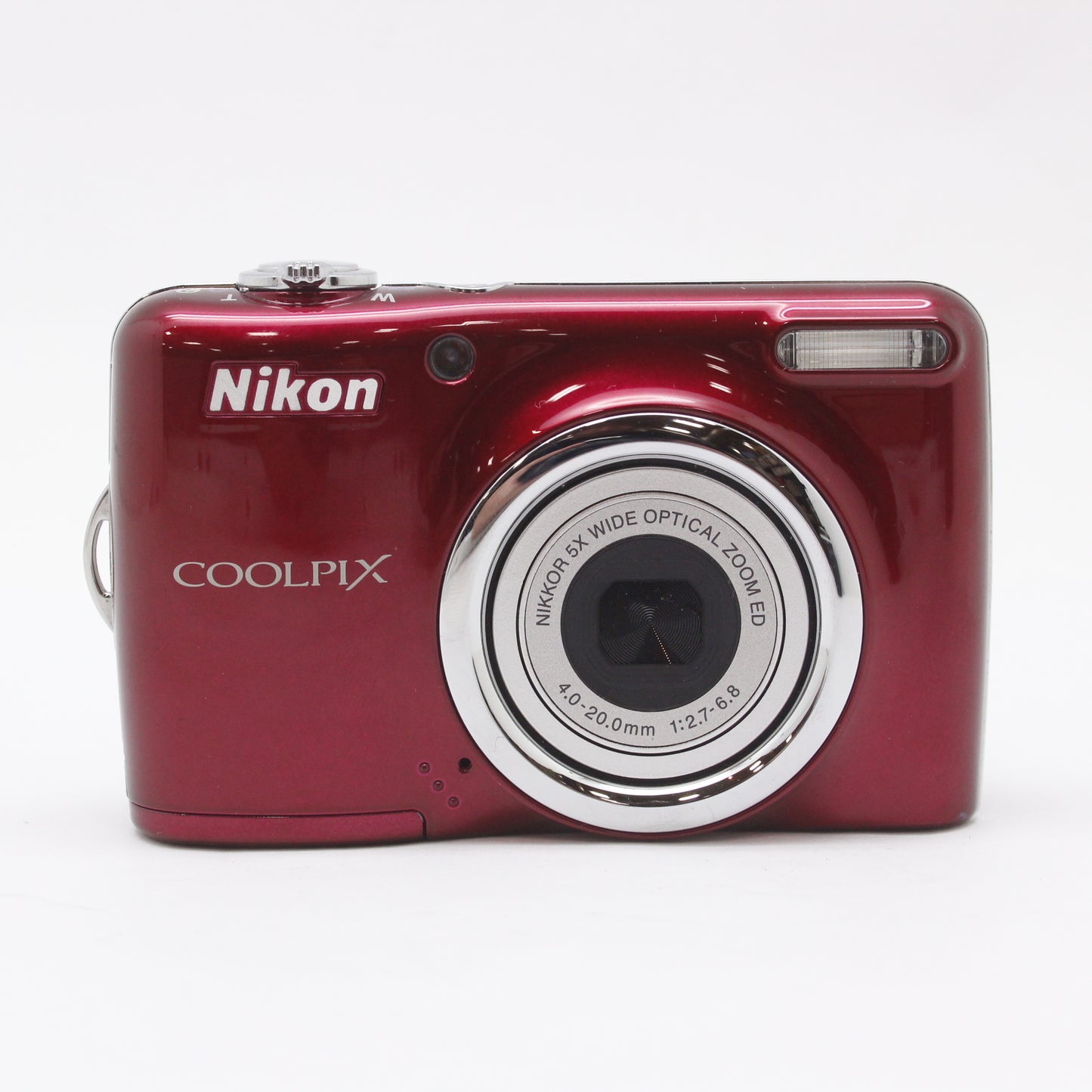 ニコン COOLPIX L23 レッドカメラ 中古 Nikon Coolpix L23