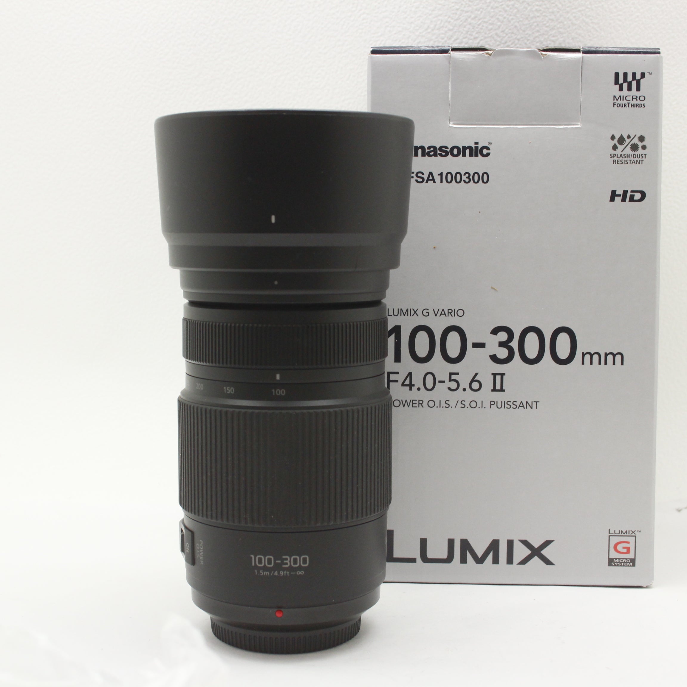 Panasonic LUMIX G VARIO 100-300mmおまけ付美品 Panasonic LUMIX G