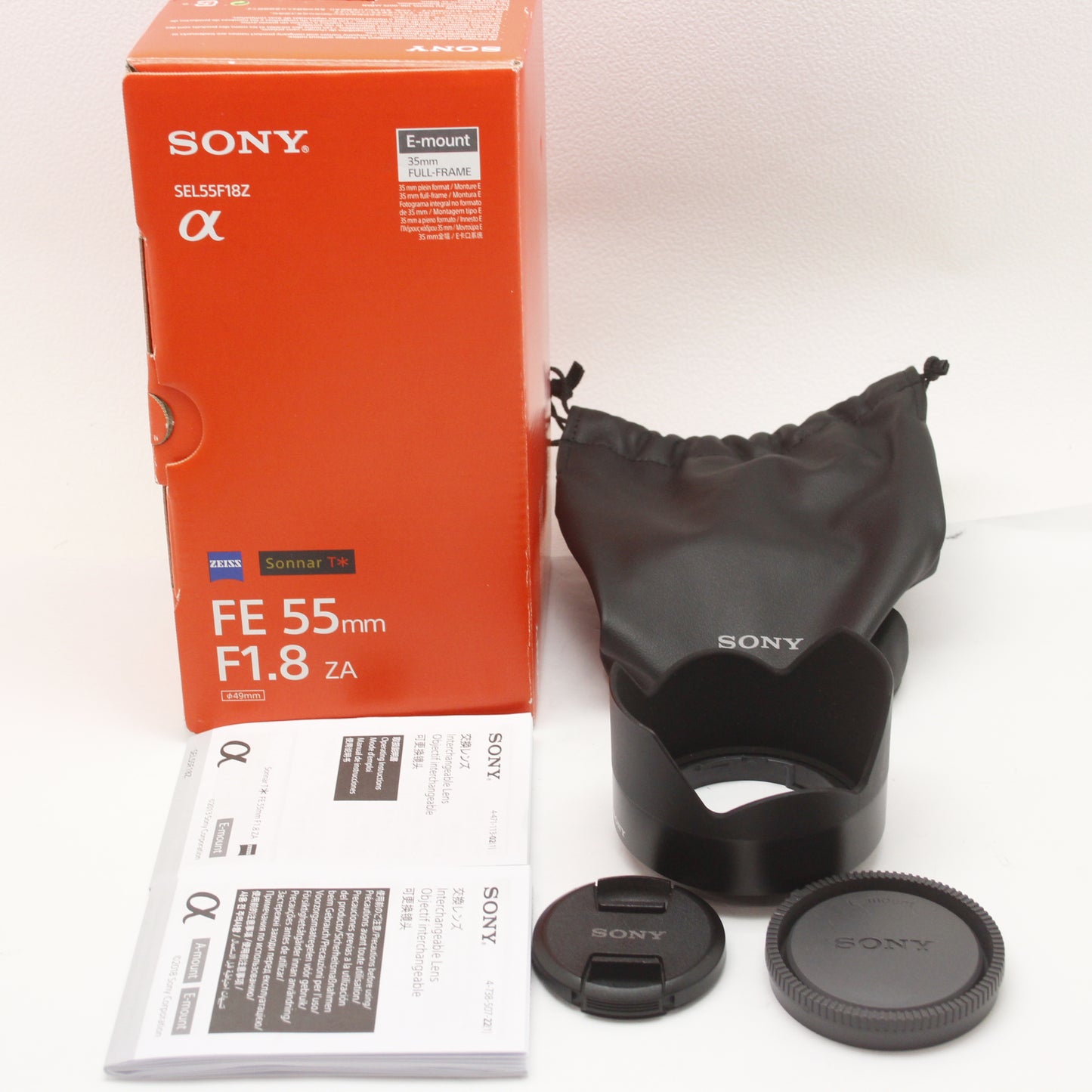 中古 SONY Sonnar T* FE 55mm F1.8 ZA