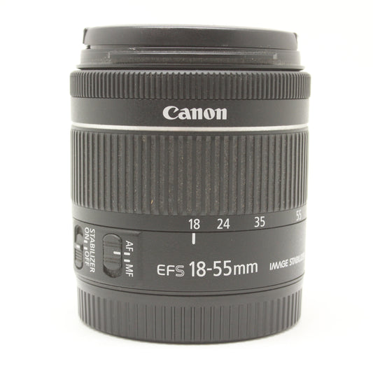 中古 Canon EF-S 18-55mm F4-5.6 IS STM