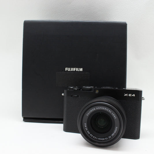 中古 FUJIFILM X-E4レンズキット【1月24日(土) YouTube生配信でご紹介】