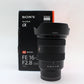 中古 SONY FE 16-35mm F2.8 GM SEL1635GM【1月31日(土) YouTube生配信でご紹介】