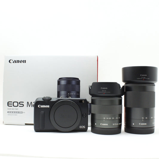 中古 Canon EOS M2 ダブルズームキット