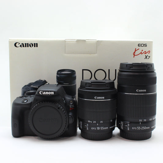 中古 Canon EOS Kiss X7 ダブルズームキット