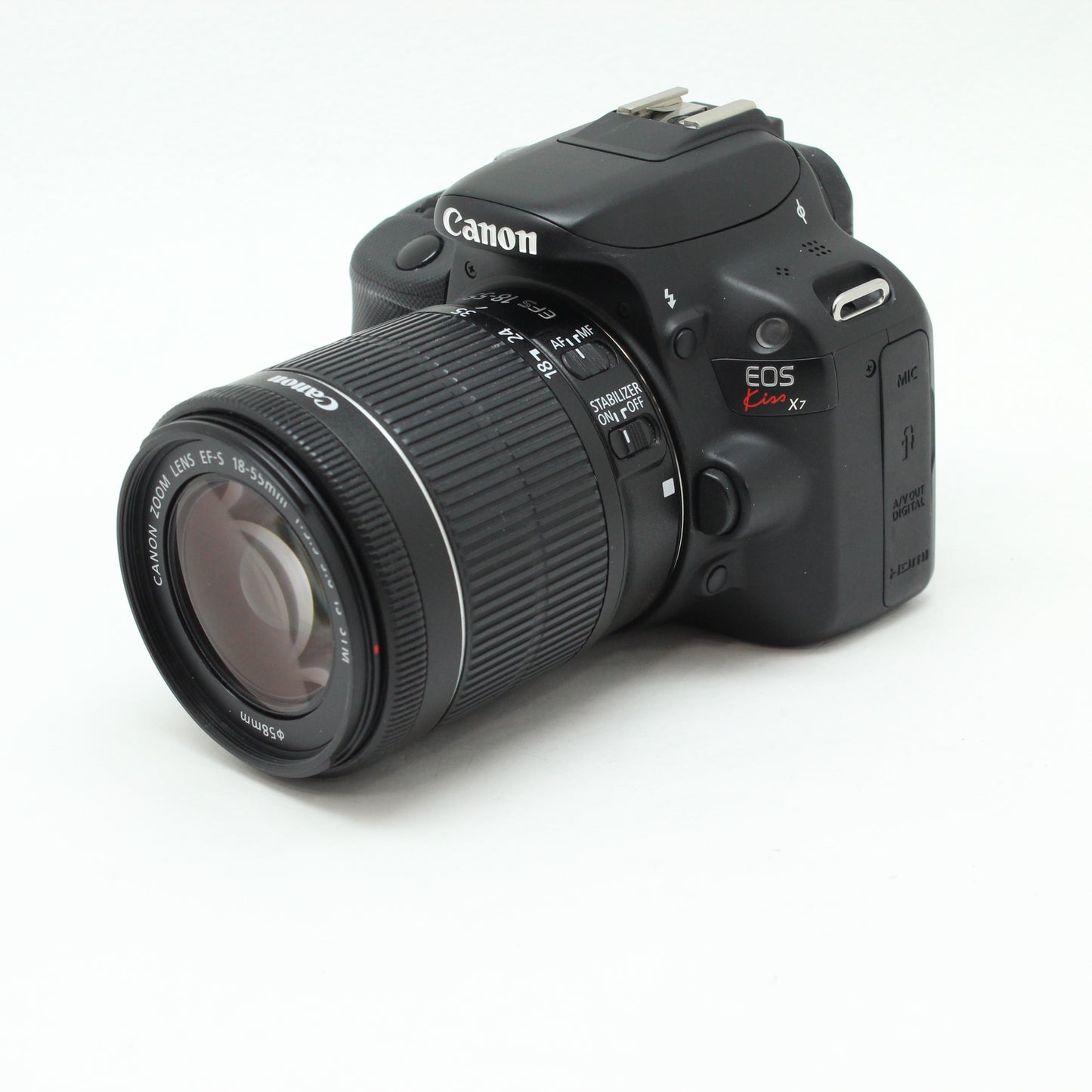 中古 Canon EOS Kiss X7 ダブルズームキット