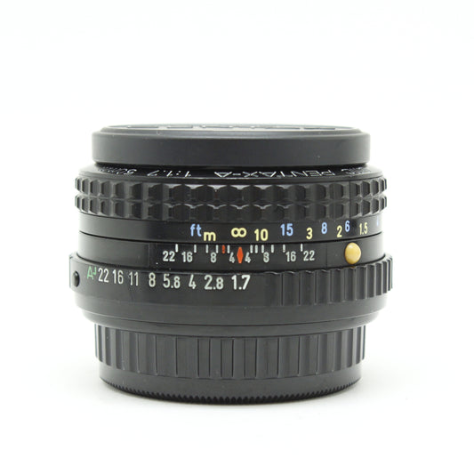 中古 smc PENTAX-A 50mm F1.7【2月10日(火) YouTube生配信でご紹介】