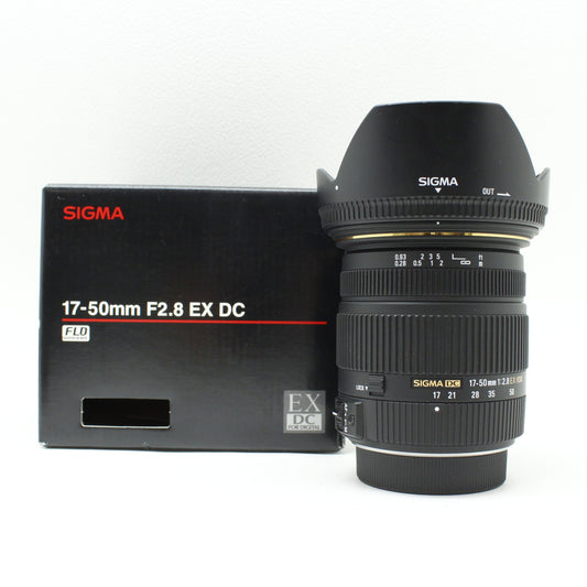 中古 SIGMA DC 17-50mm F2.8 EX HSM(PENTAX用)