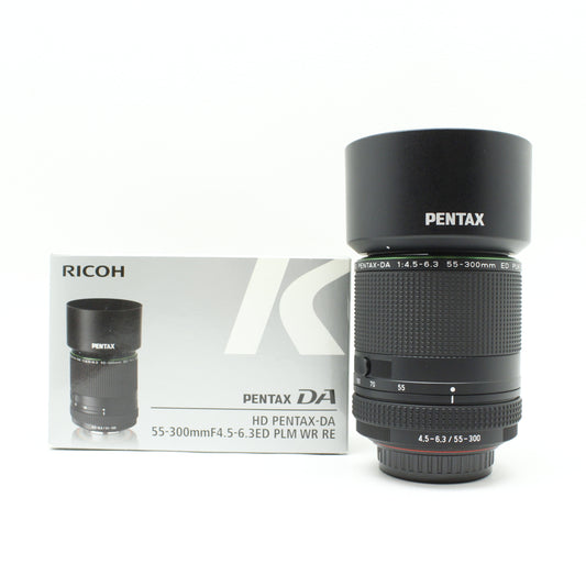 中古 HD PENTAX-DA 55-300mm F4.5-6.3 ED PLM WRRE