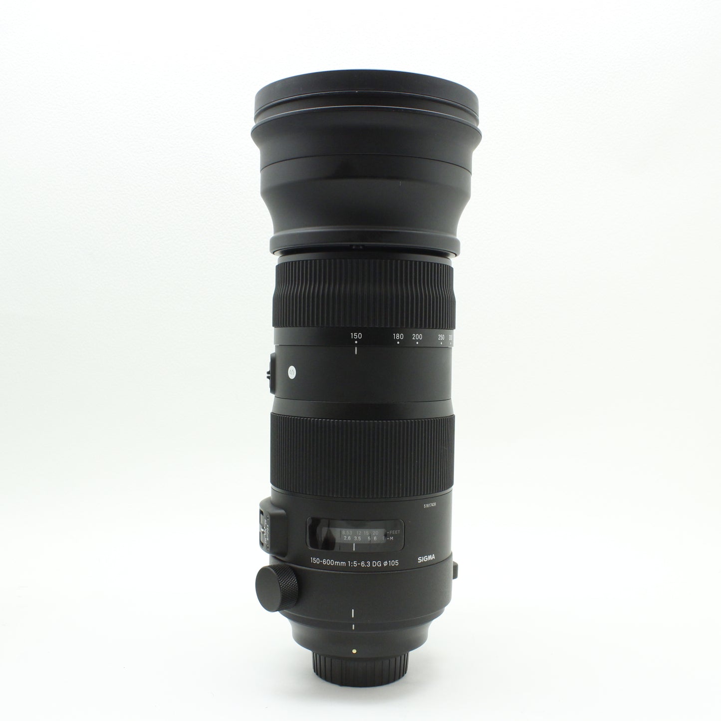 中古 SIGMA 150-600mm F5-6.3 DG OS HAM Sports (Nikon用) テレコン付き　【2月14日(土) YouTube生配信でご紹介】