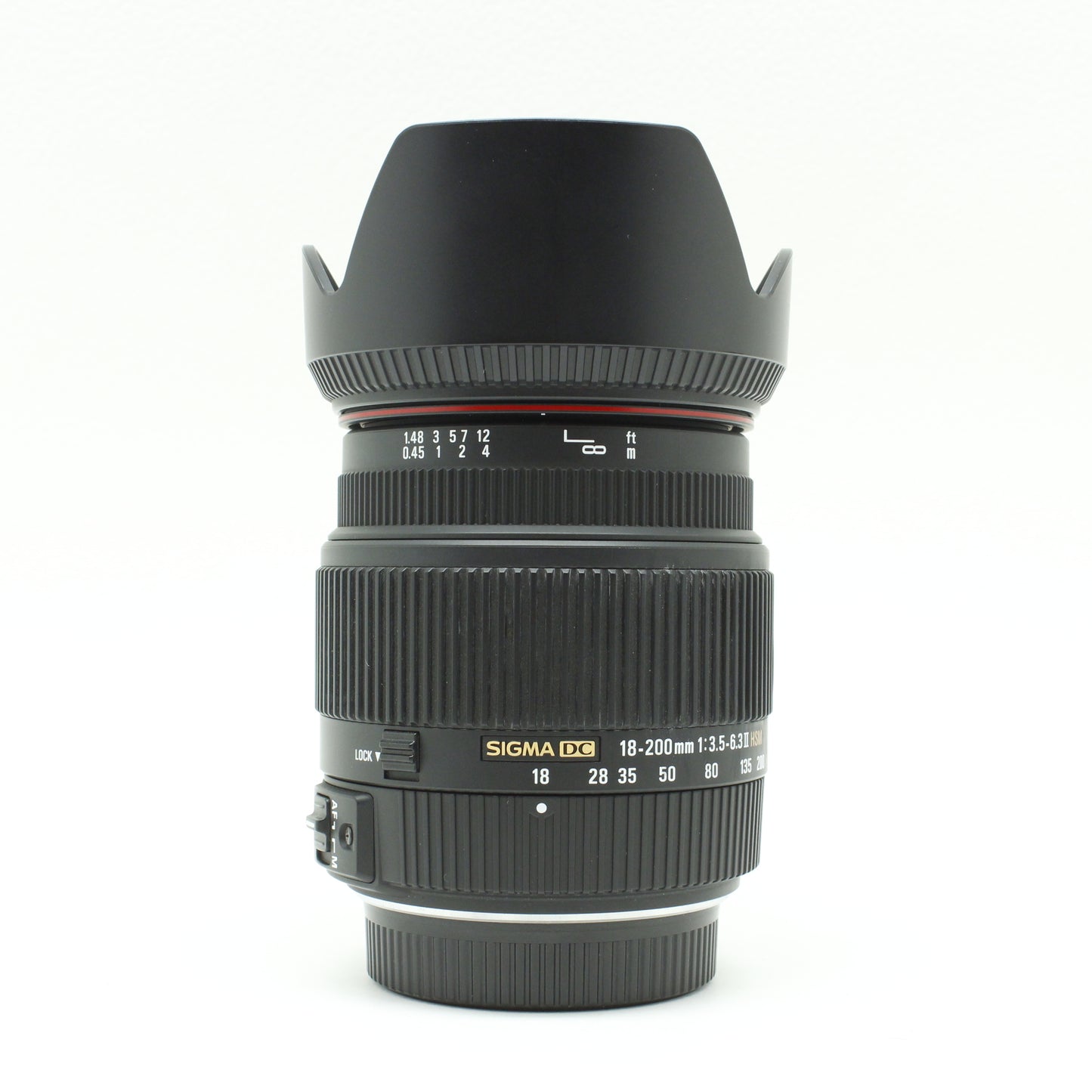 中古 SIGMA 18-200mm F3.5-6.3 Ⅱ DC HSM