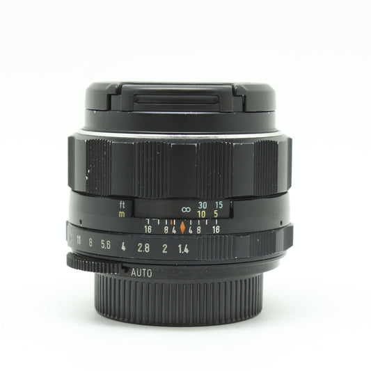 中古 Super-Multi-Coated TAKUMAR 50mm F1.4