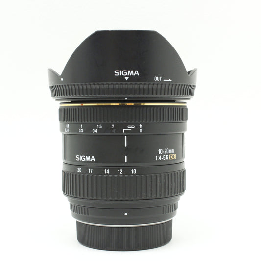 中古 SIGMA 10-20mm F4-5.6  EX DC (PENTAX用)