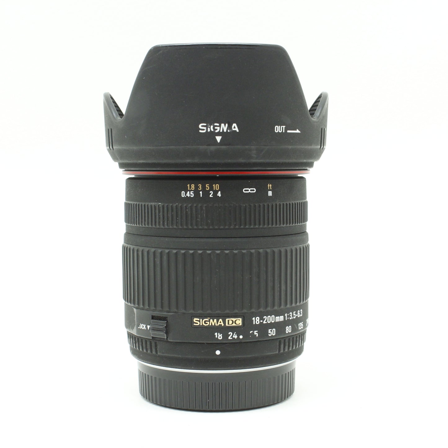 中古 SIGMA 18-200mm F3.5-6.3 DC (PENTAX用)