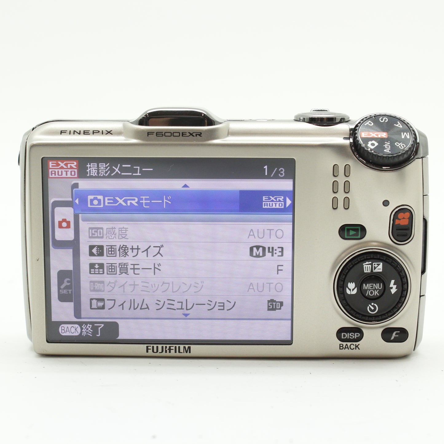 中古 FUJIFILM FINEPIX F600EXR