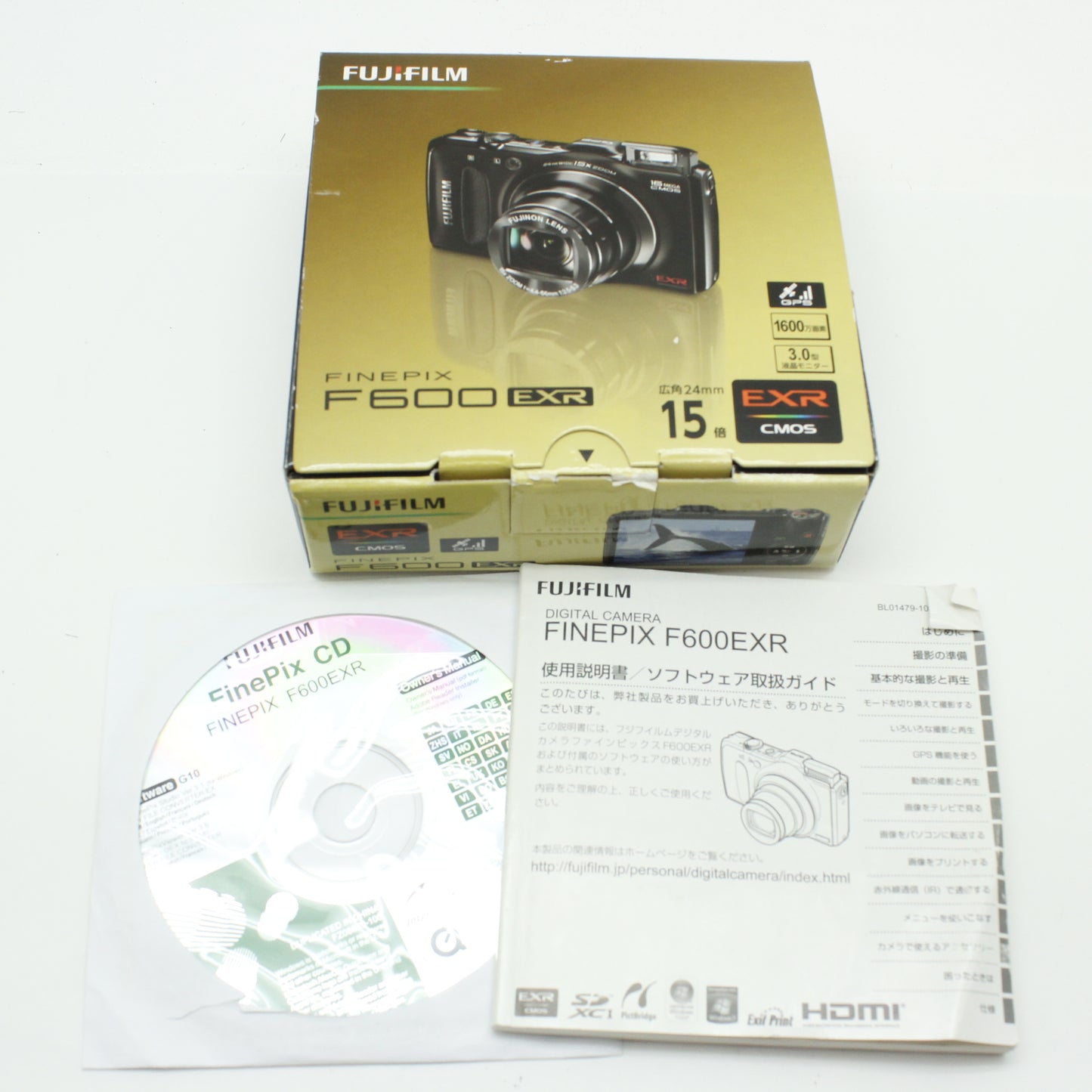 中古 FUJIFILM FINEPIX F600EXR