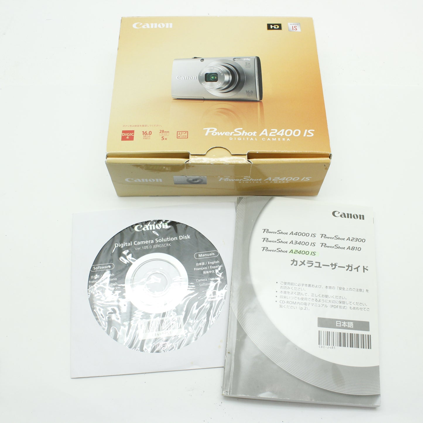中古 Canon Power Shot A2400IS