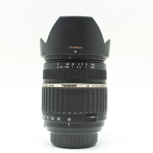 中古 TAMRON AF 18-200mm F3.5-6.3 IF MACRO (ニコン用)