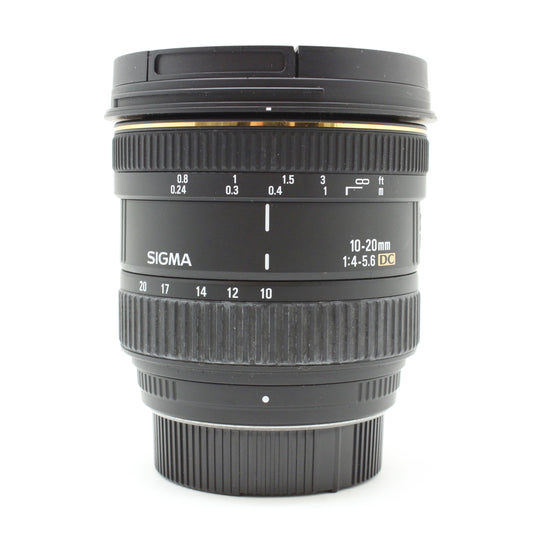 中古 SIGMA 10-20mm F4-5.6 EX DC (PENTAX用)