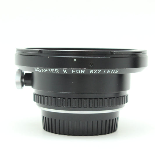 中古 PENTAX ADAPTER K FOR 6x7 LENS 【3月24日(火) YouTube生配信でご紹介】　　　
