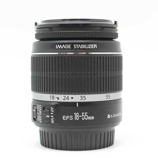 中古 Canon EF-S 18-55mm F3.5-5.6 IS