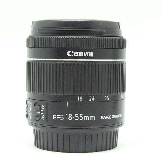 中古 Canon EF-S 18-55mm F4-5.6 IS STM