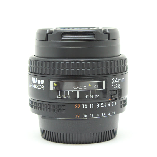 中古 Nikon Ai AF 24mm F2.8　【3月28日(土) YouTube生配信でご紹介】