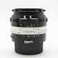 中古 Nikon NIKKOR-S.C Auto 50mm F1.4