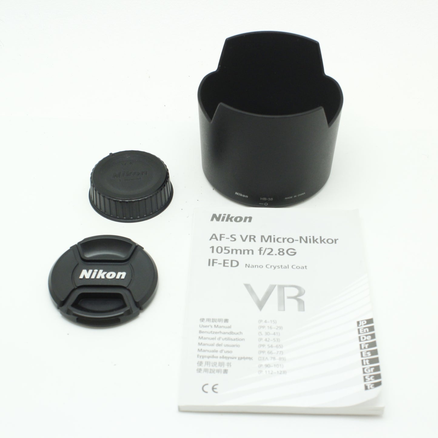 中古 Nikon AF-S MICRO NIKKOR 105mm F2.8 G ED VR N