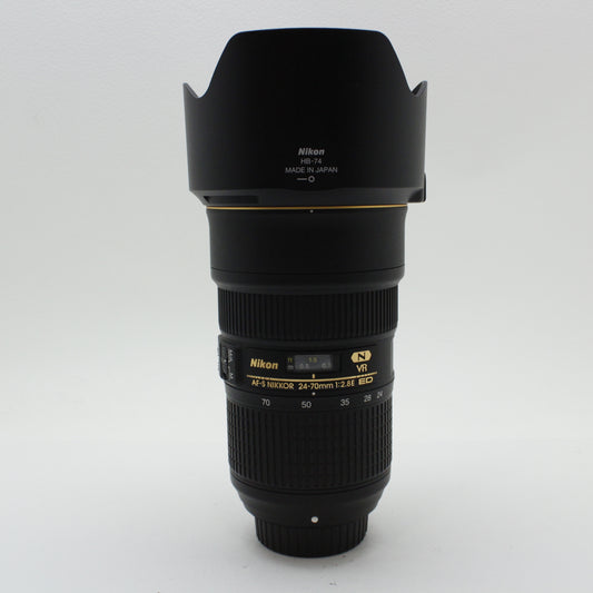 中古 Nikon AF-S NIKKOR 24-70mm F2.8 E ED VR N　