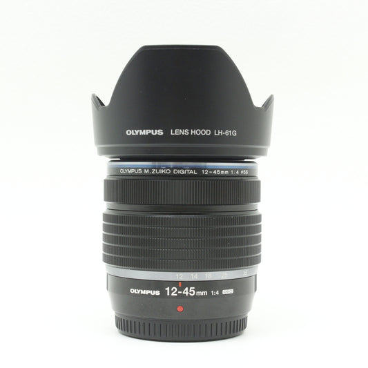 中古 OLYMPUS M.ZUIKO 12-45mm F4 PRO【5月3日(日) YouTube生配信でご紹介】