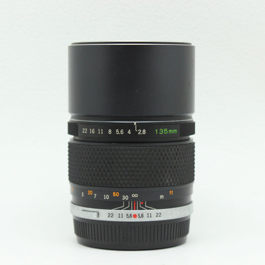 中古 OLYMPUS E.ZUIKO AUTO-T 135mm F2.8