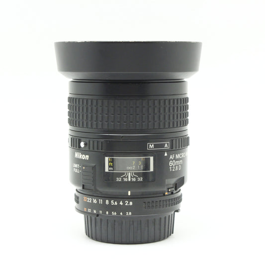 中古 Nikon AF Micro-Nikkor 60mm F2.8D　