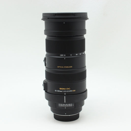 中古 SIGMA 50-500mm F4.5-6.3 APO OS HSM 【PENTAX用】【4月28日(火) YouTube生配信でご紹介】
