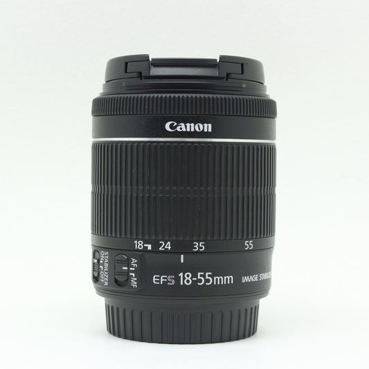 中古 Canon EF-S 18-55mm F3.5-5.6 IS STM