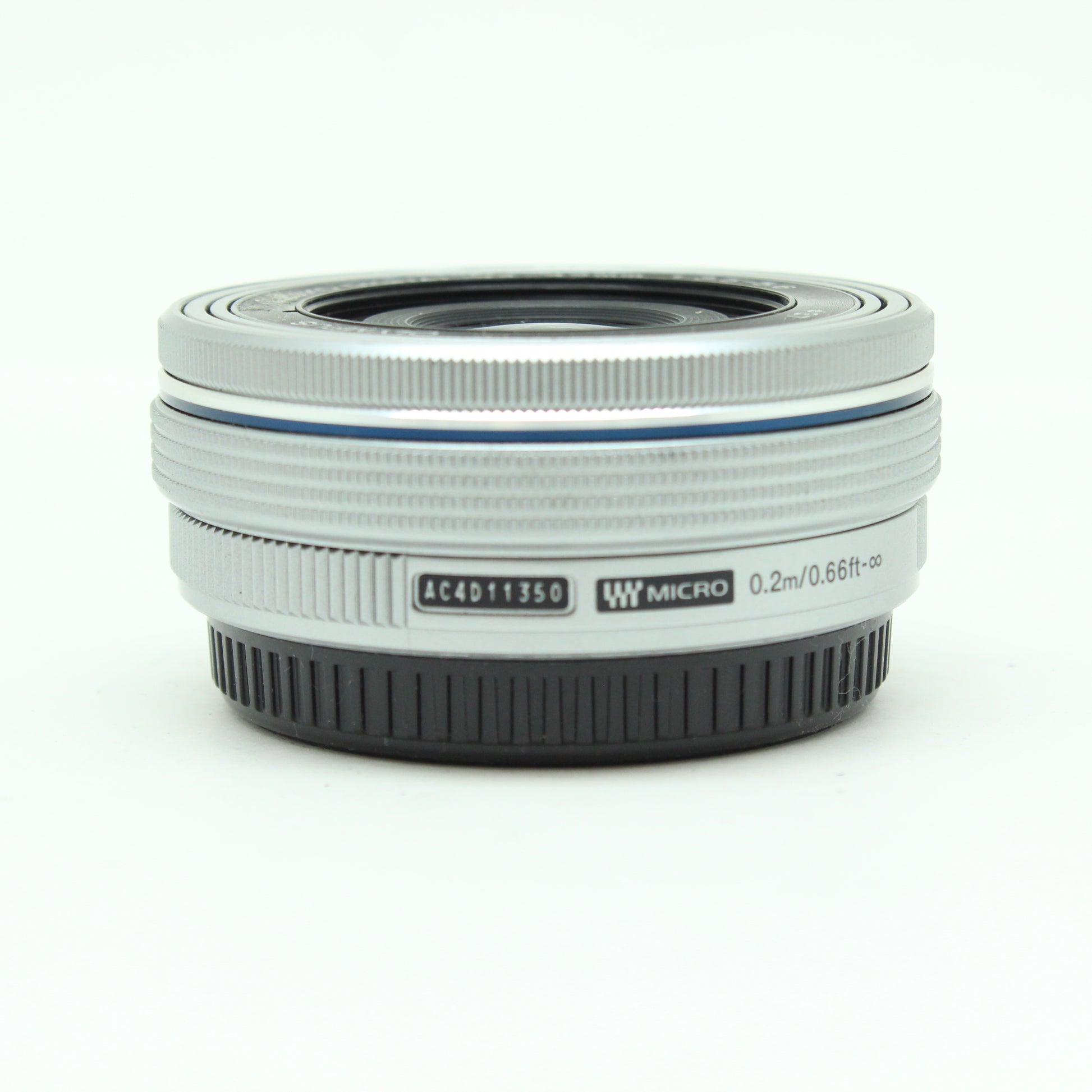 中古 OLYMPUS M.ZUIKO 14-42mm F3.5-5.6EZ シルバー