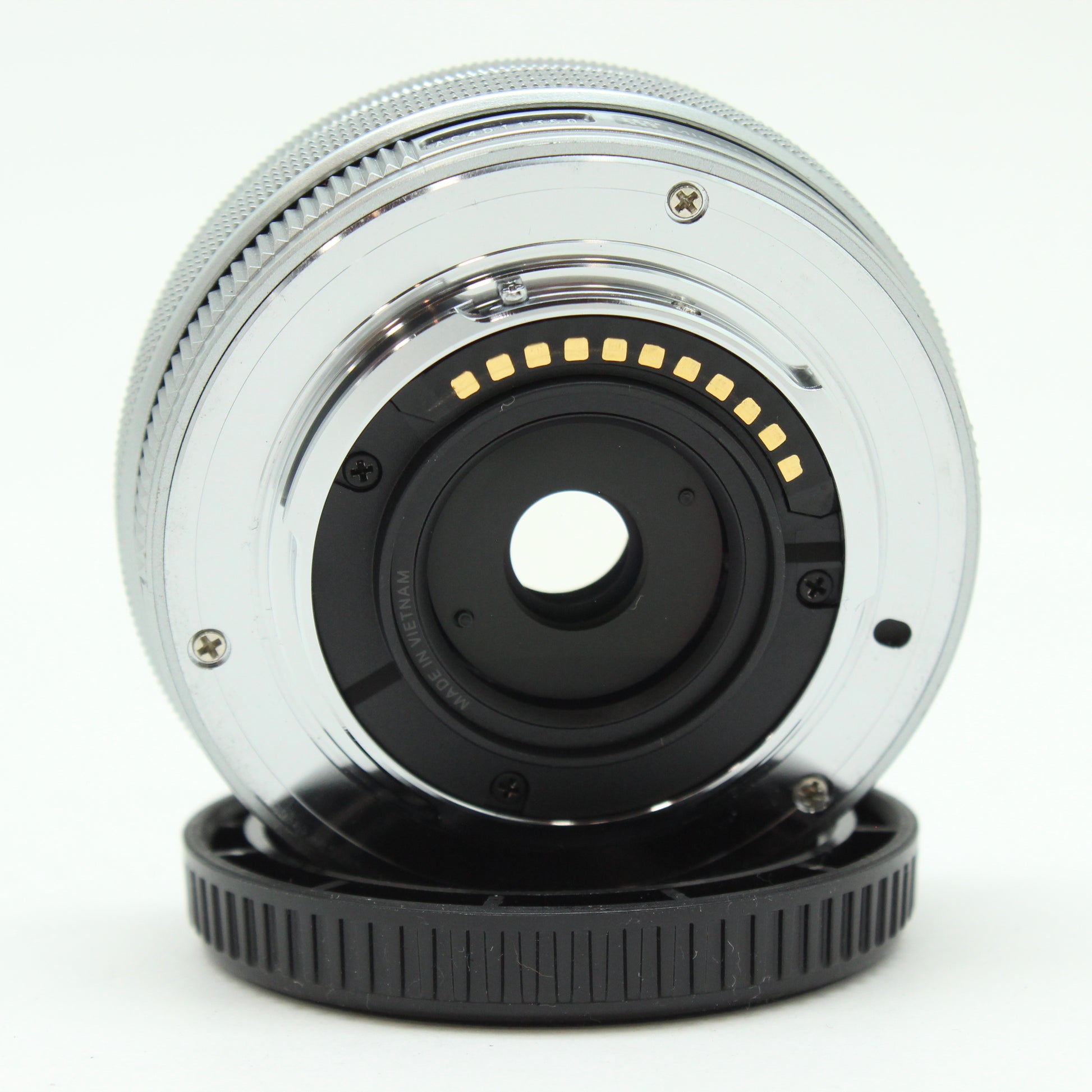 中古 OLYMPUS M.ZUIKO 14-42mm F3.5-5.6EZ シルバー