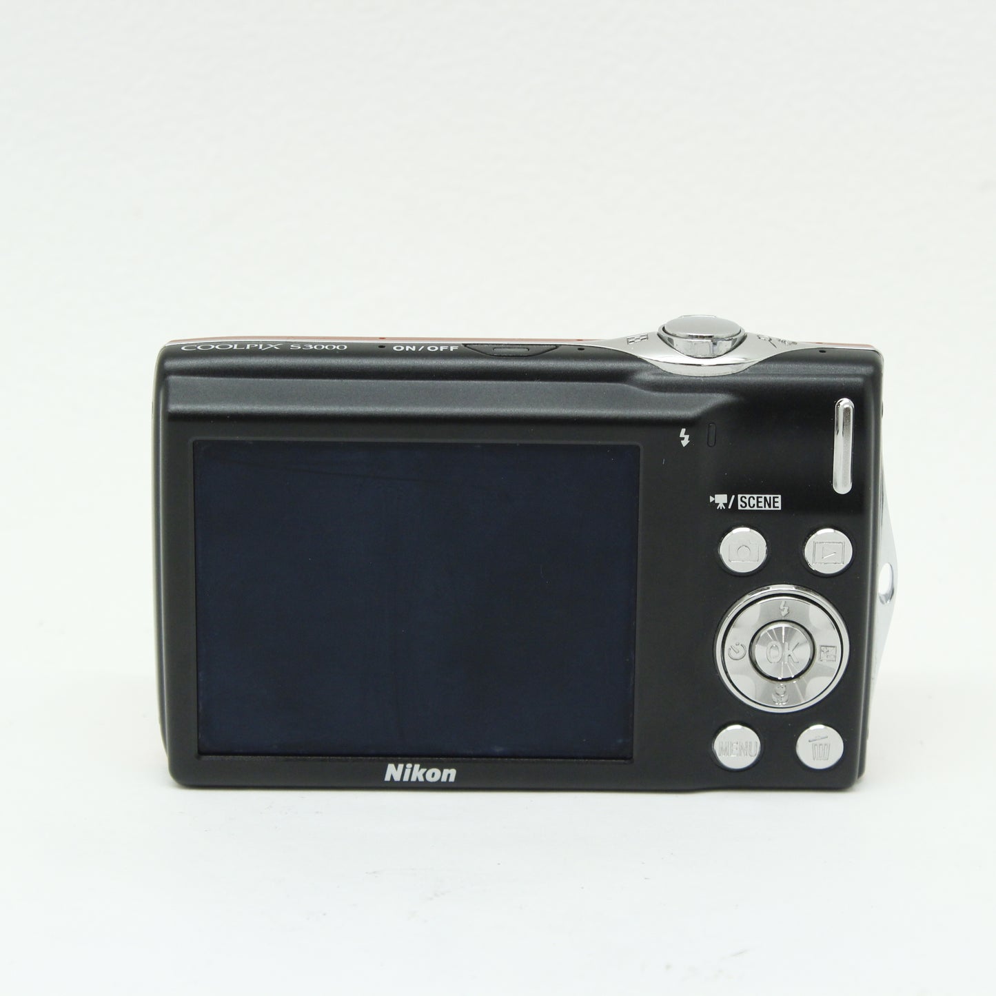 中古 Nikon COOLPIX S3000オレンジ