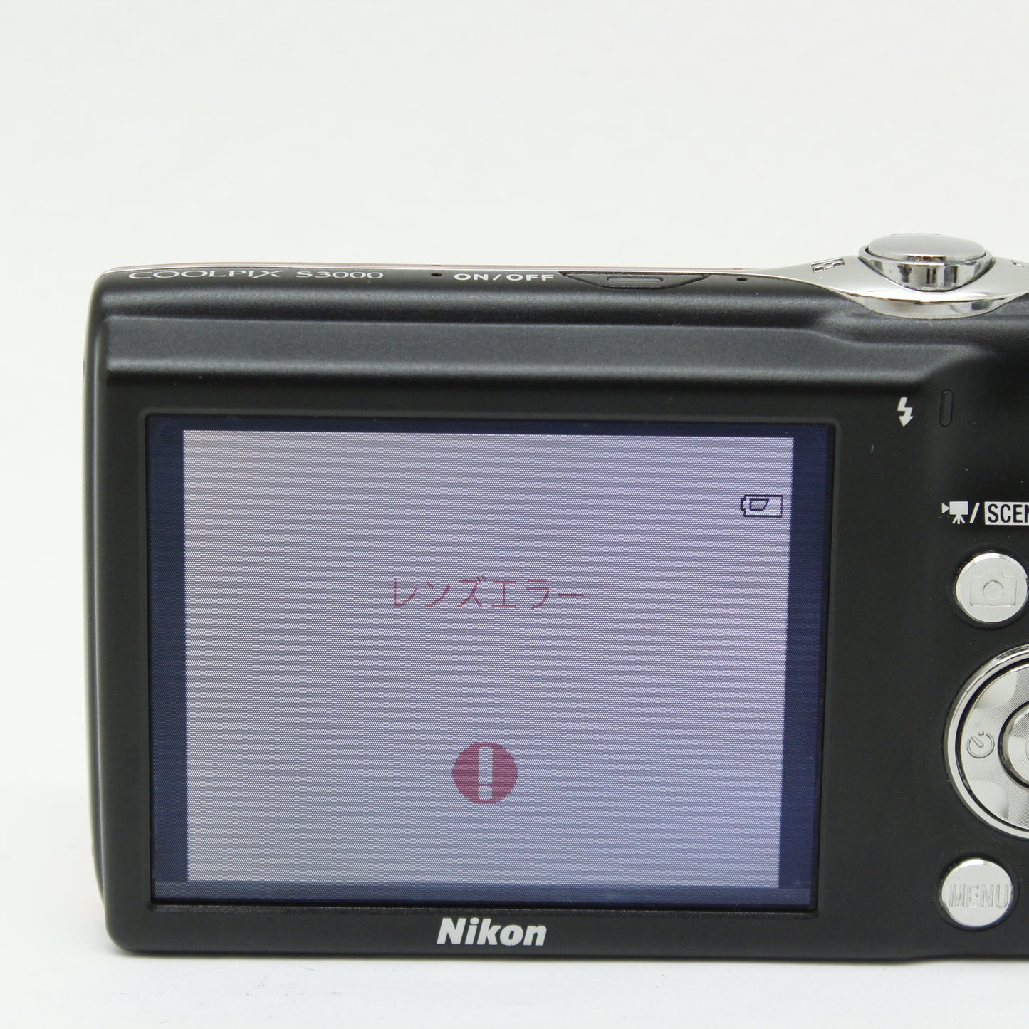 中古 Nikon COOLPIX S3000オレンジ