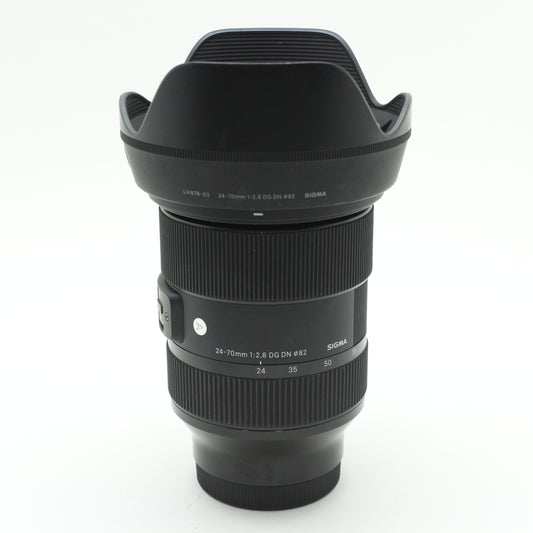 中古 SIGMA 24-70mm F2.8 DG DN(SONY用)【5月16日(土) YouTube生配信でご紹介】