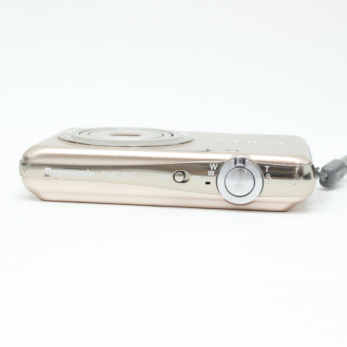 中古 Panasonic LIMIX DMC-FH7 ゴールド #WS1FA004029