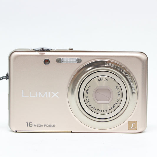 中古 Panasonic LUMIX DMC-FH7 ゴールド #WLIJA001100　