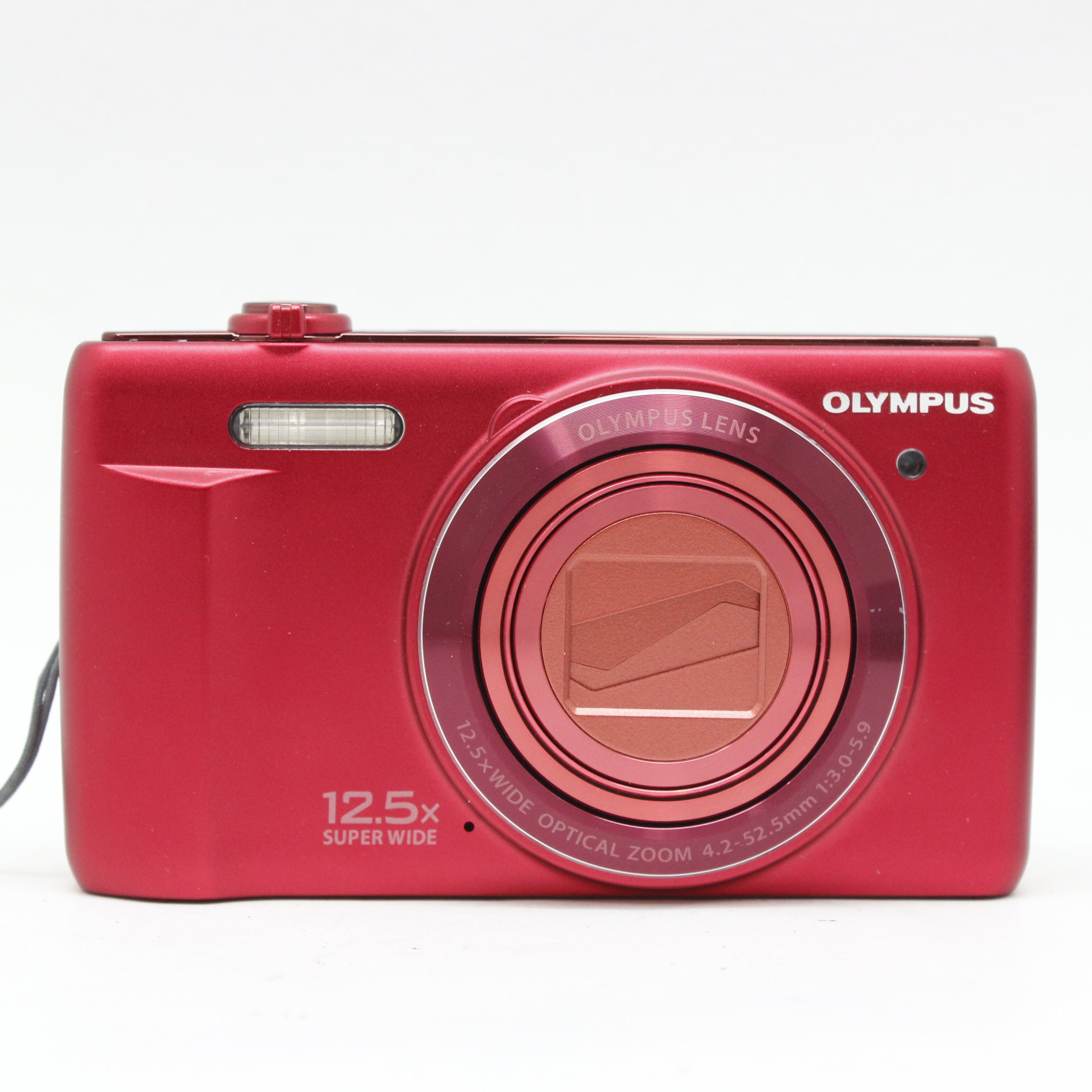 中古 OLYMPUS STYLUS VR-370 レッド