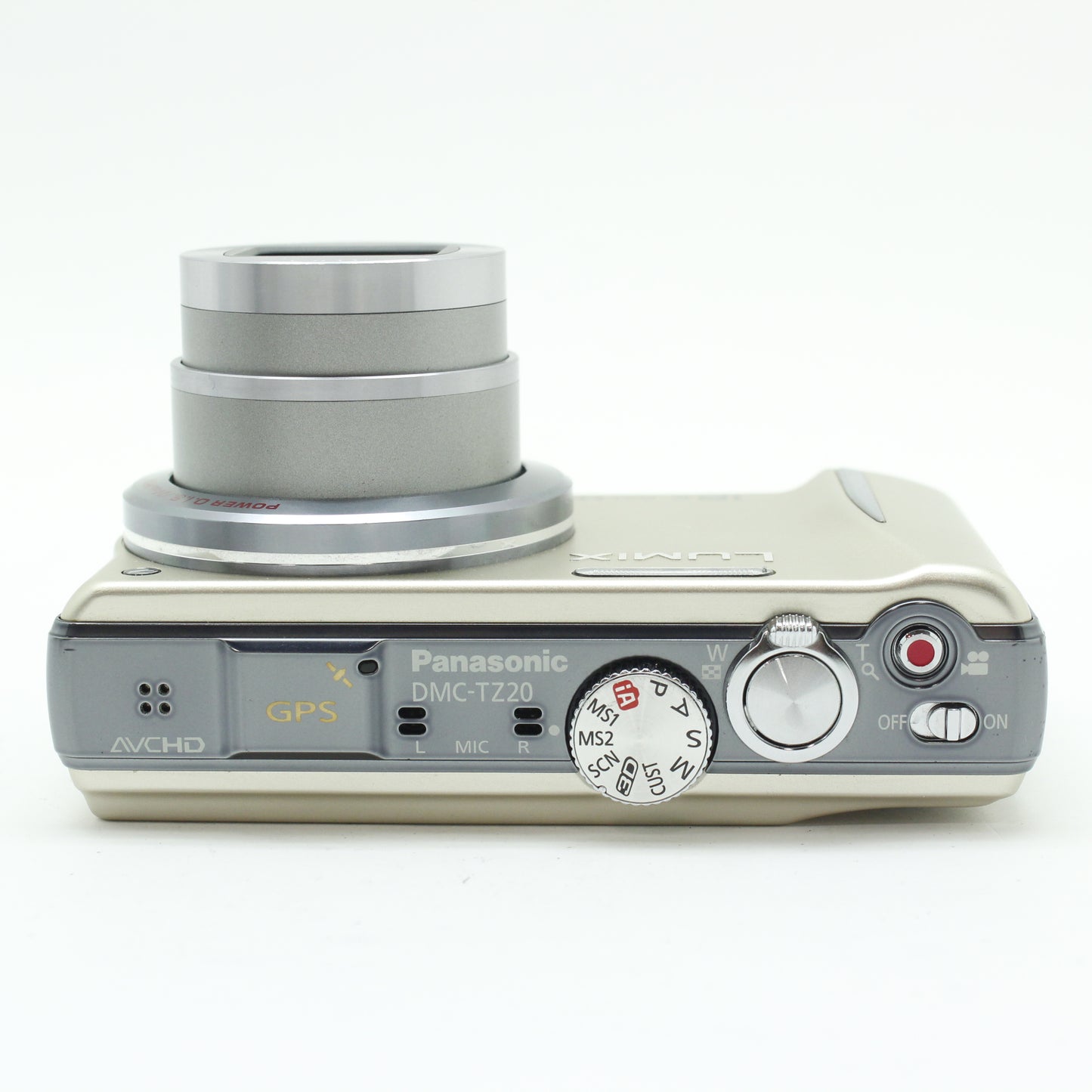 中古 Panasonic LIMIX DMC-TZ20 ゴールド